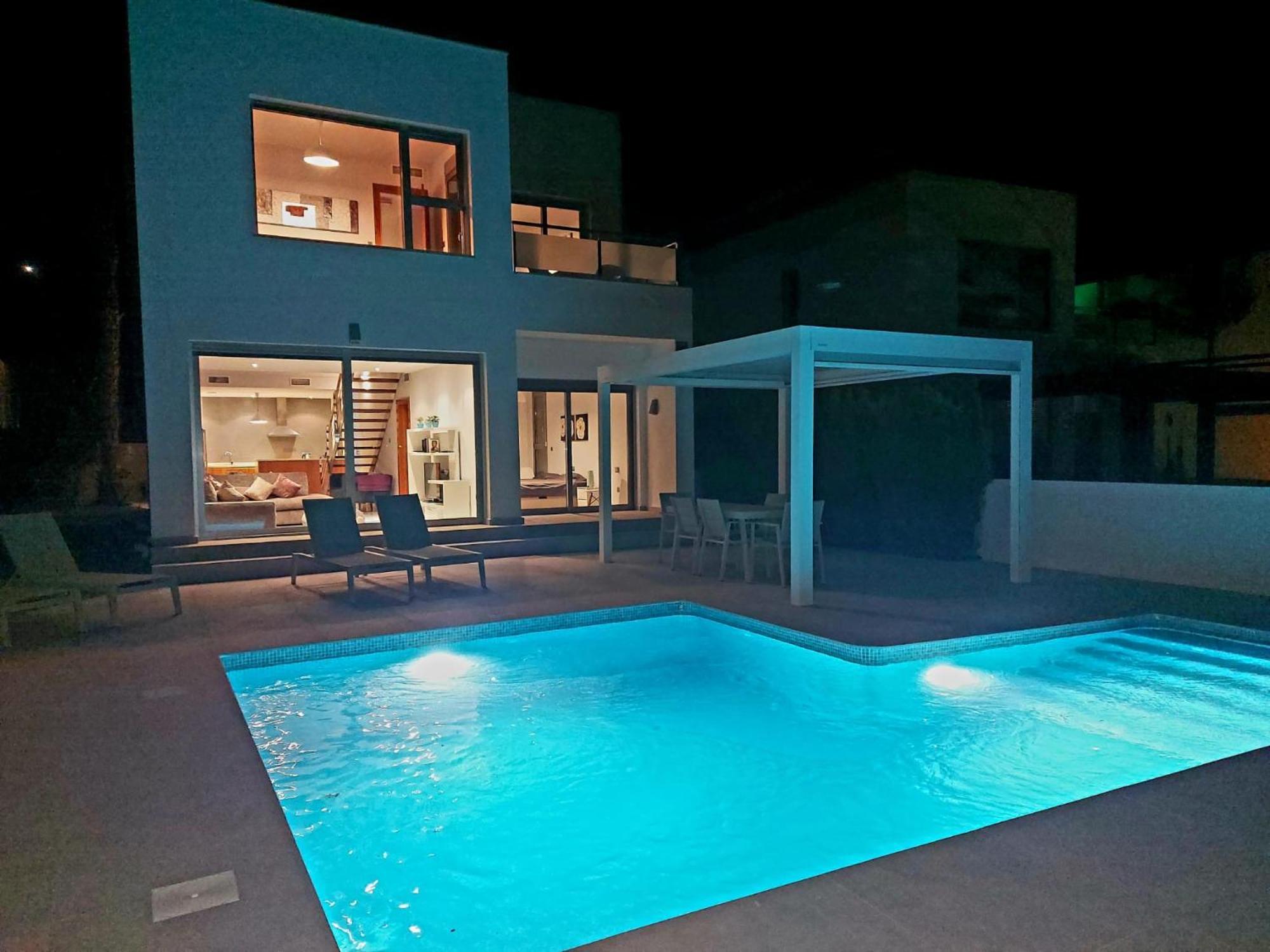 Modern Villa Frontline Golf Algorfa Eksteriør billede